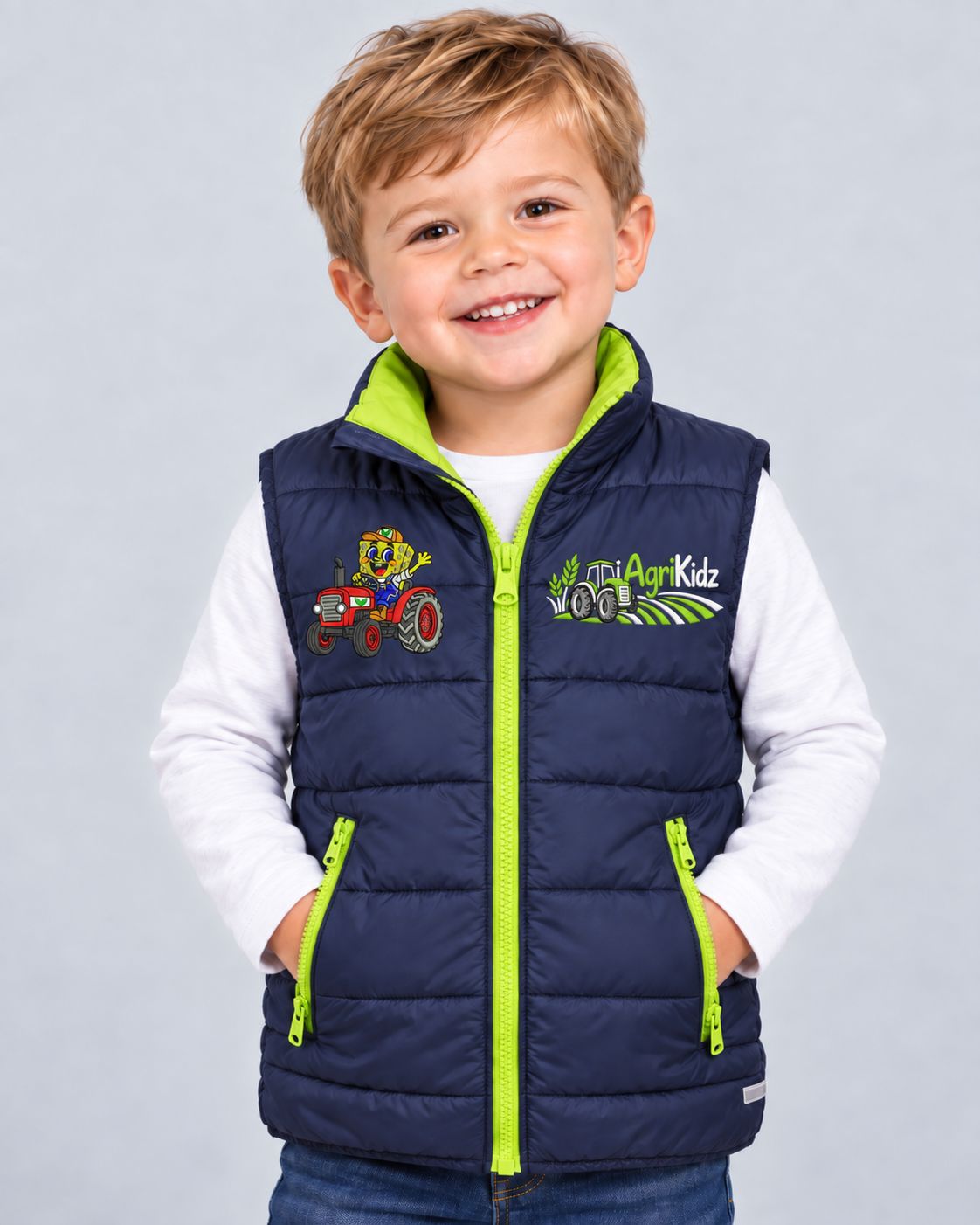 NEW AGRI KIDZ BODYWARMER