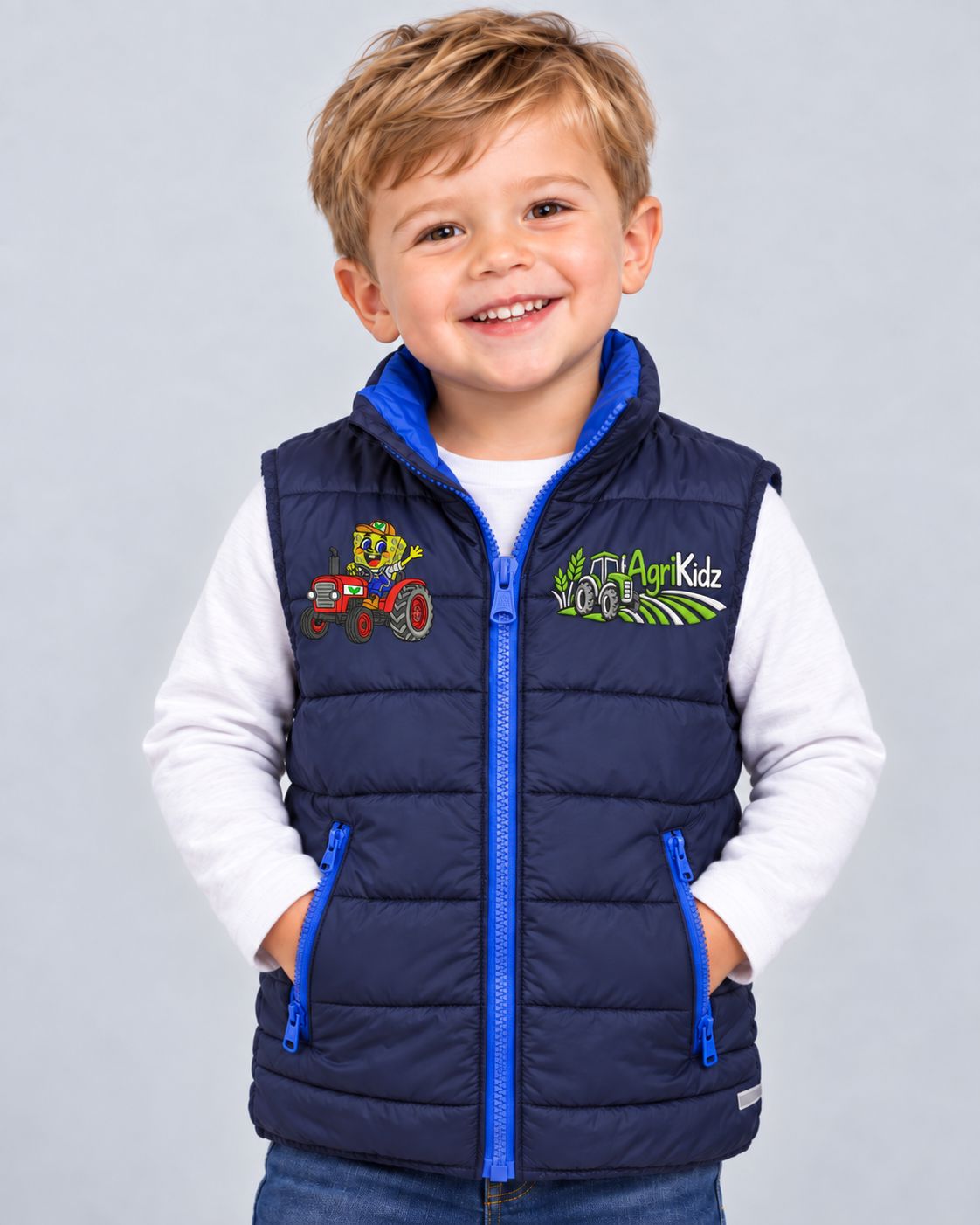 NEW AGRI KIDZ BODYWARMER