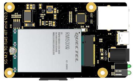 5G M.2 carrier board, USB-C, Gigabit-Ethernet