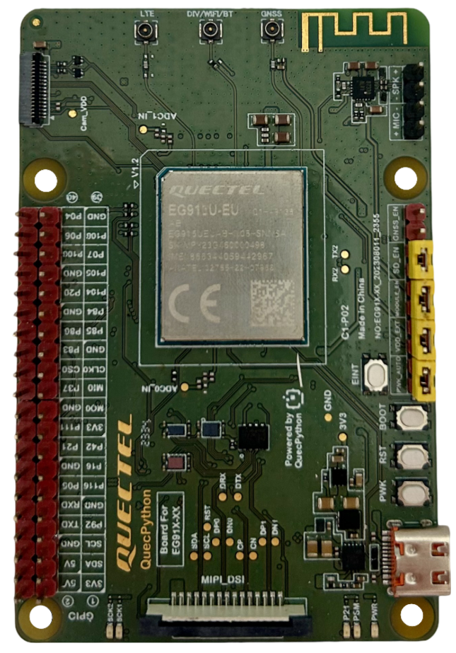 EG912UGLAA-QPYTHON-EVB