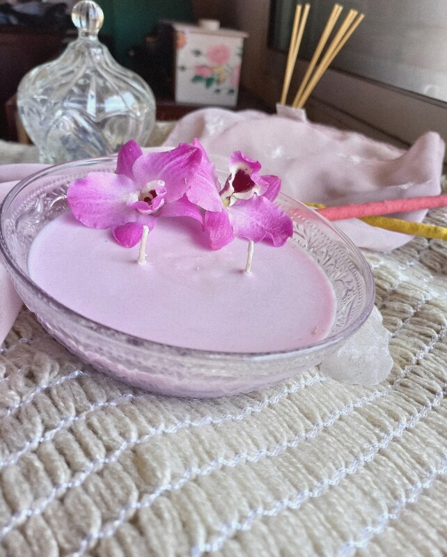 Vela aromatica de vidrio xxl