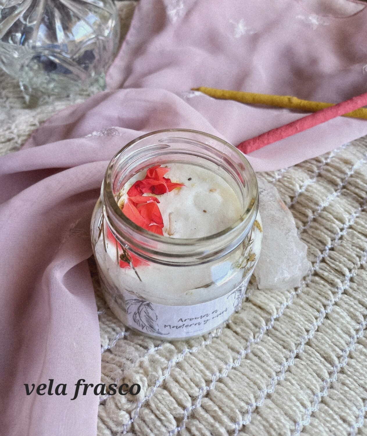 vela de baño vegana