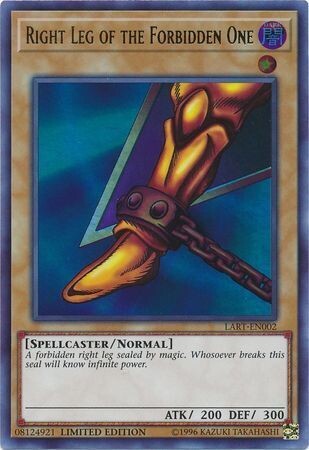 Right Leg Of The Forbidden One - MP24-EN002 - Quarter Century Secret Rare - Yu-Gi-Oh! TCG