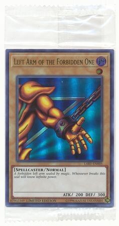 Left Arm of the Forbidden One - LART-EN005 - Ultra Rare (Sealed)