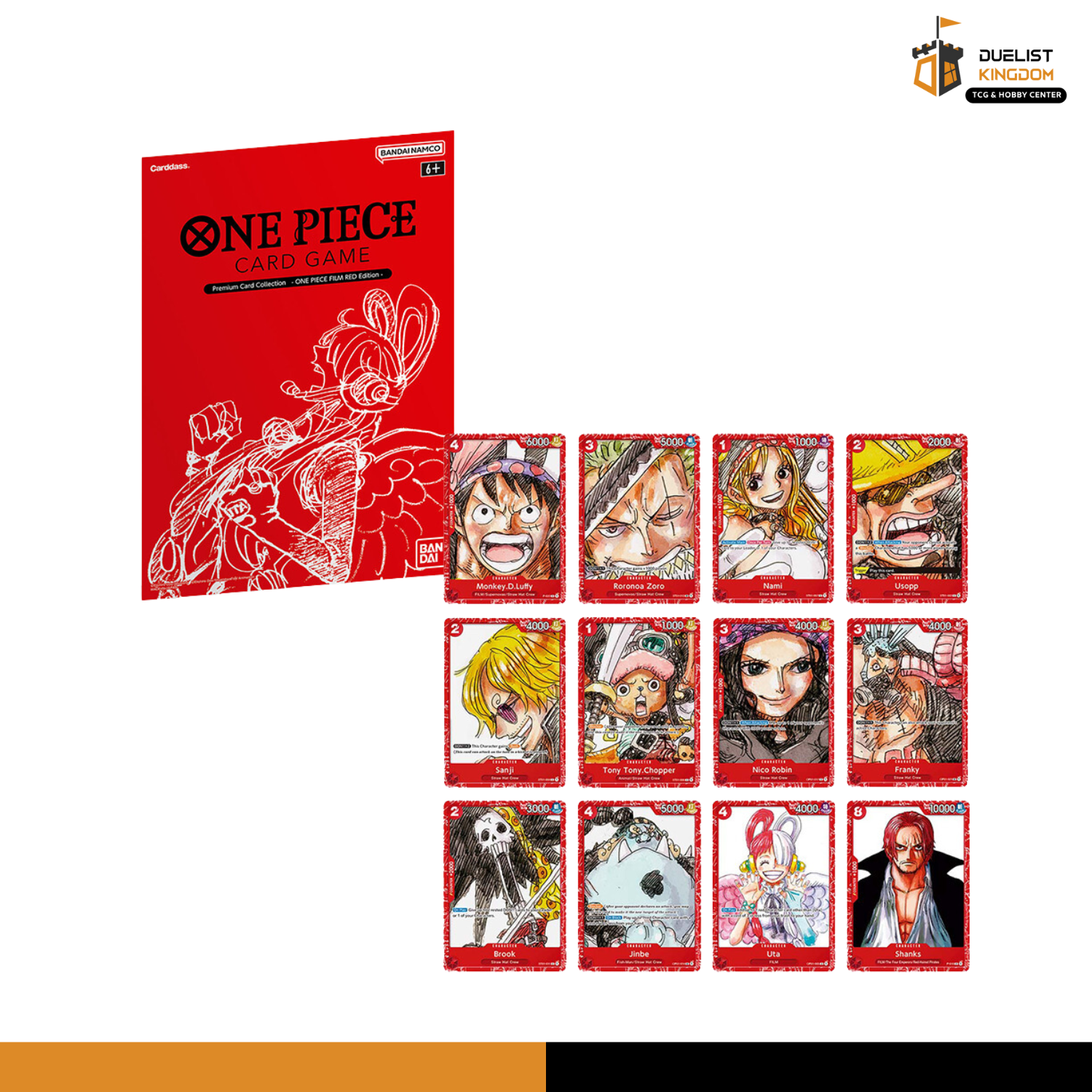 One Piece TCG: Premium Card Collection – One Piece Film Red Edition