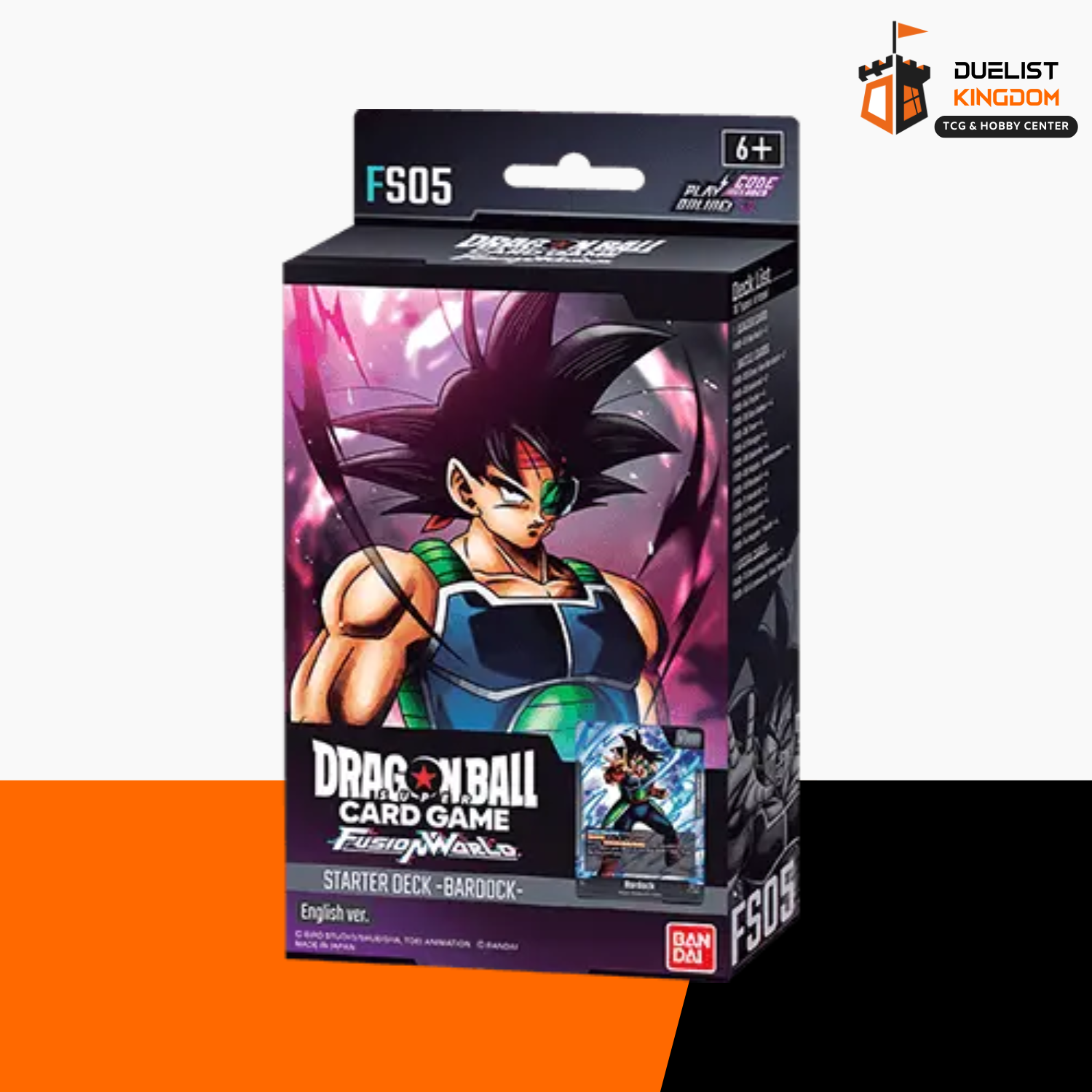 Dragon Ball Super TCG: Fusion World - Bardock Starter Deck [FS05]