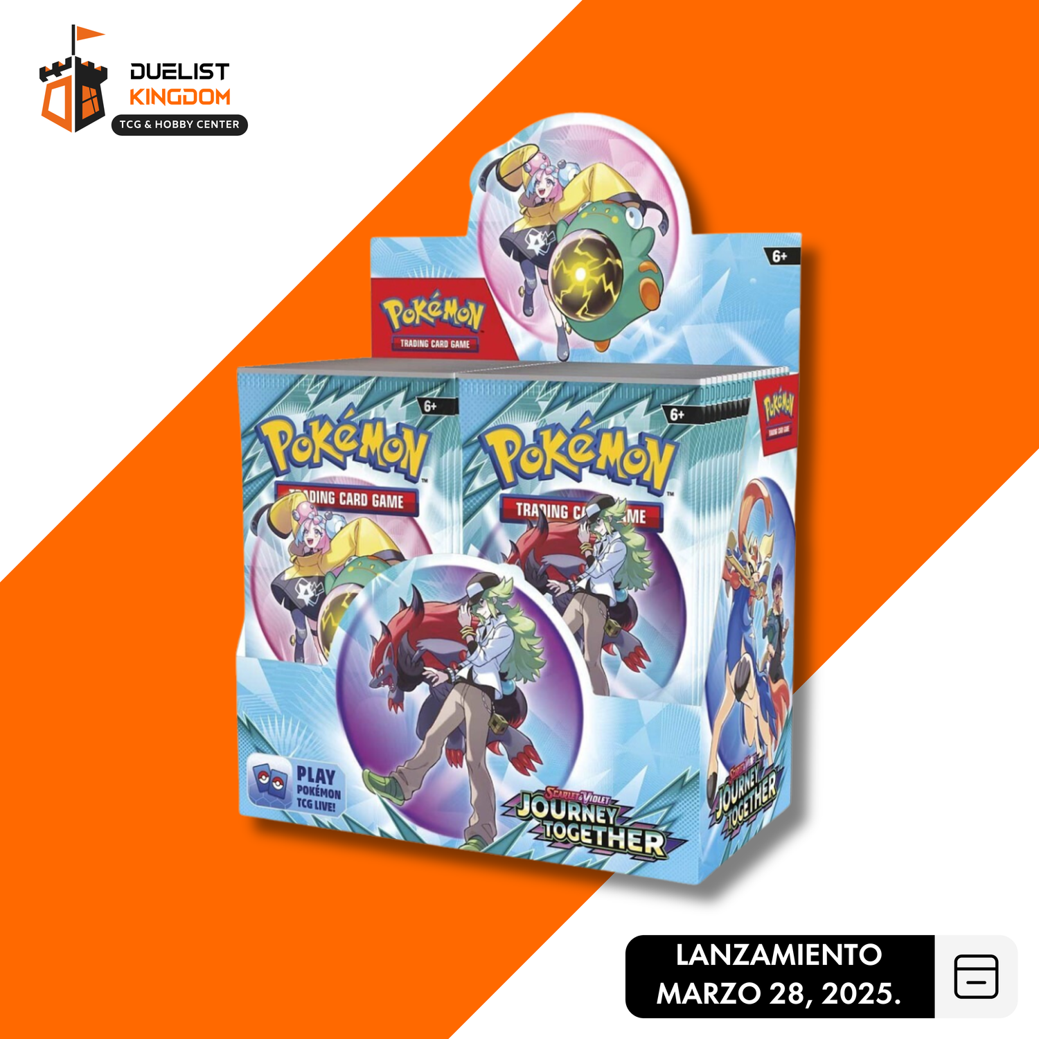 Pokémon TCG:  Aventuras Compartidas - Booster Display