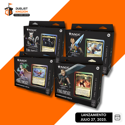 MTG: Universes Beyond- Final Fantasy Commander Deck Display (4 decks)