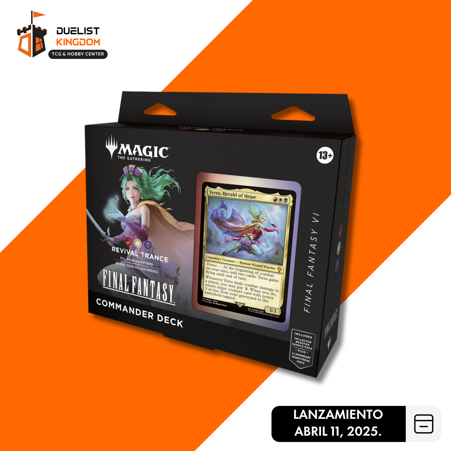 MTG: Universes Beyond- Final Fantasy Commander Deck - Revival Trance