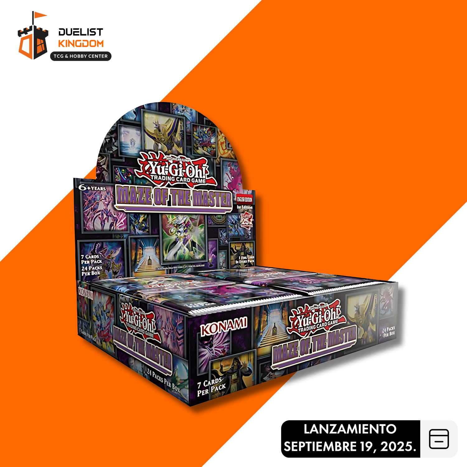 Yu-Gi-Oh! TCG: Maze of the Maste Booster Box