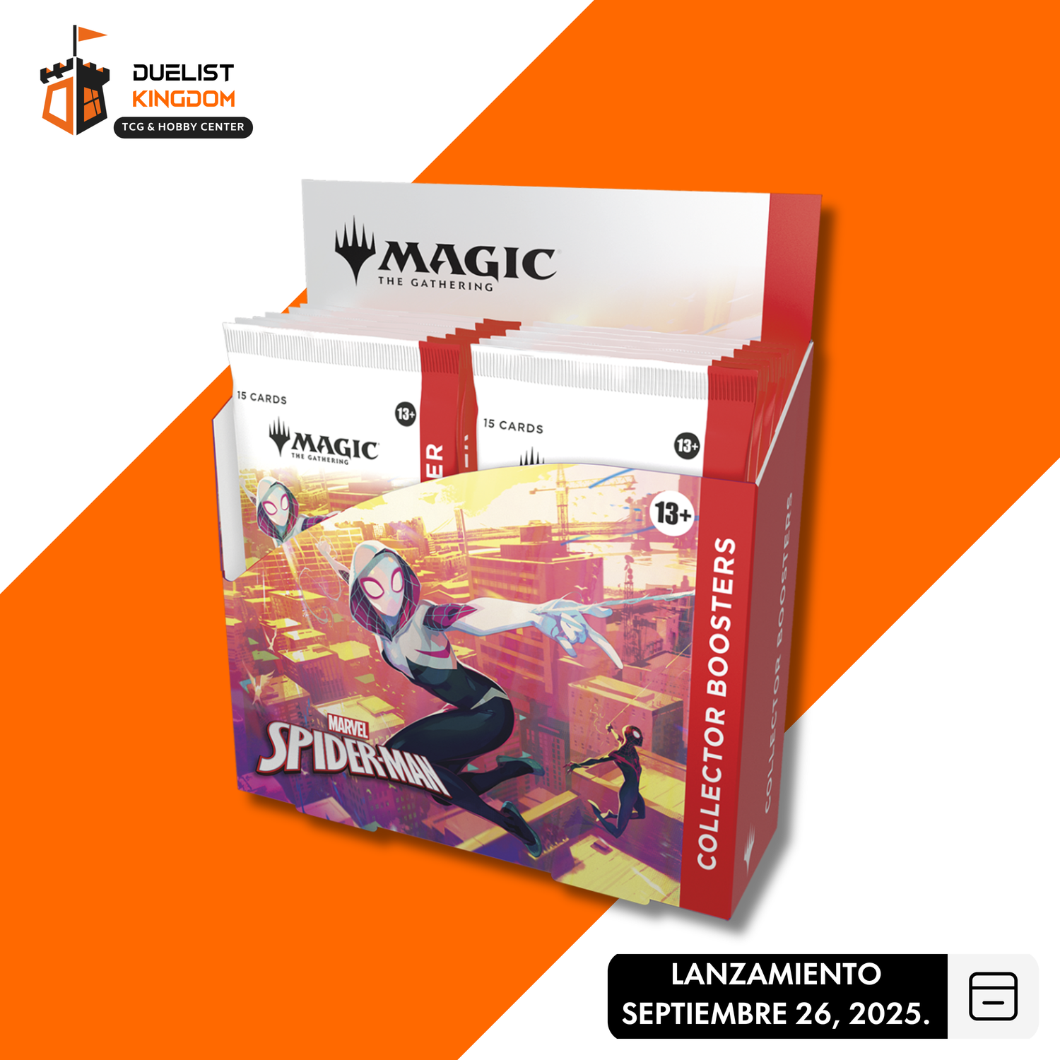 MTG: Universes Beyond- Marvel Spider-Man Collector&#39;s Booster Display