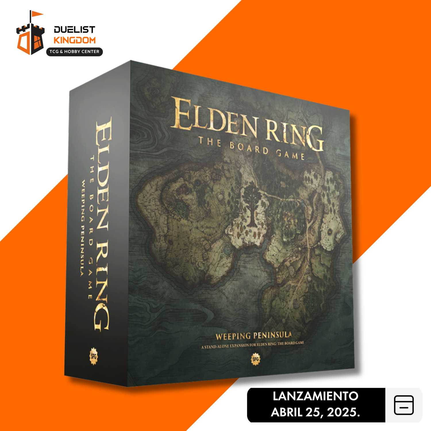 Game Board: Elden Ring - The Board Game - Weeping Peninsula