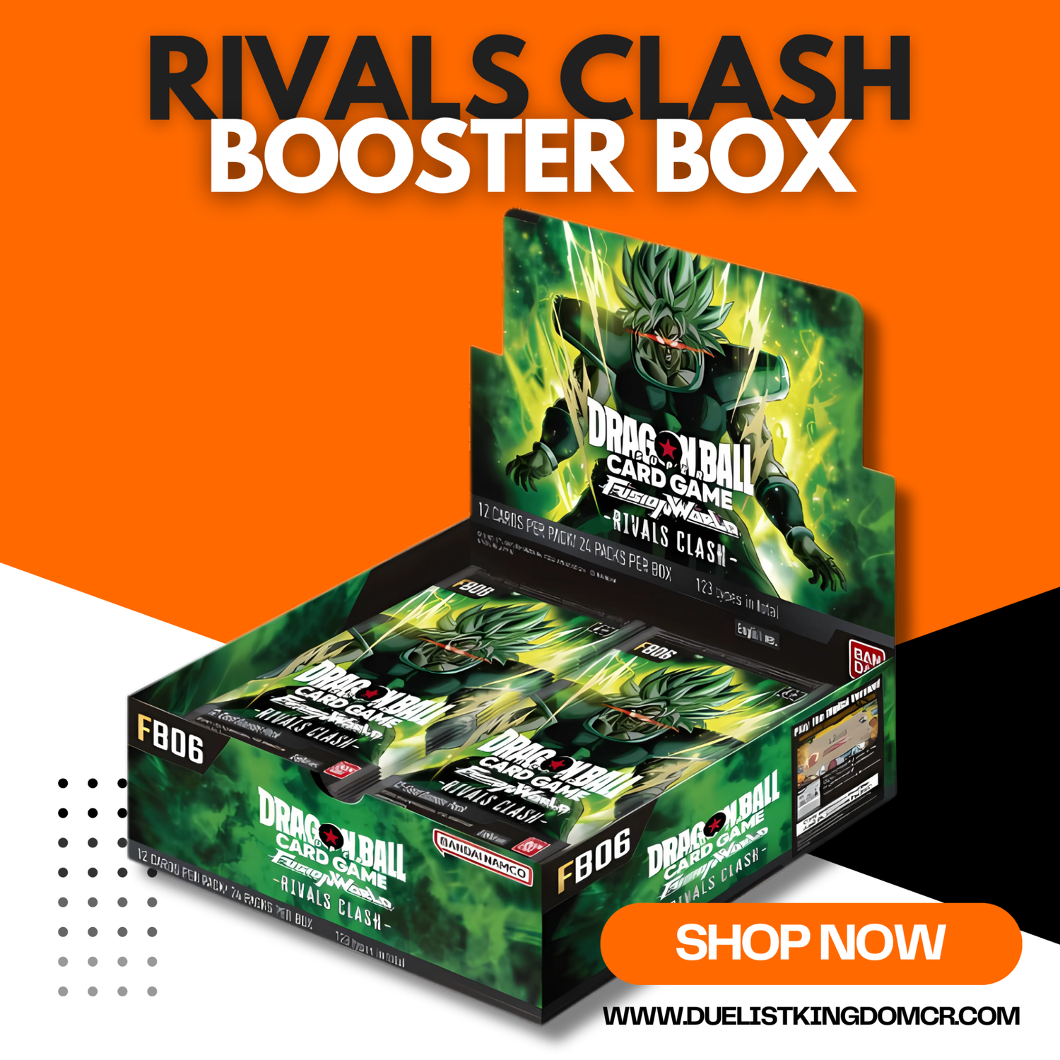 DBS TCG: Fusion World Rivals Clash Booster Box FB06