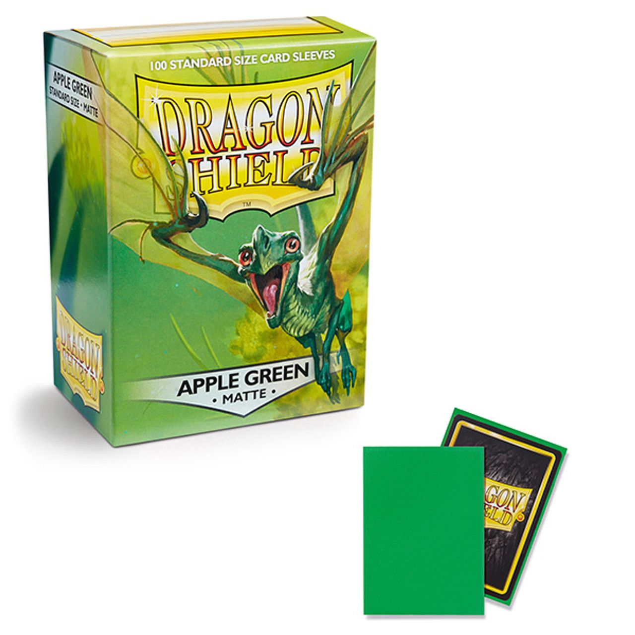 Apple Green - Matte Sleeves - Standard Size