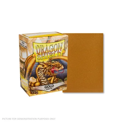 Gold - Matte Sleeves - Standard Size