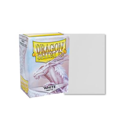 White - Matte Sleeves - Standard Size