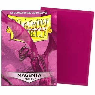 Magenta - Matte Sleeves - Standard Size