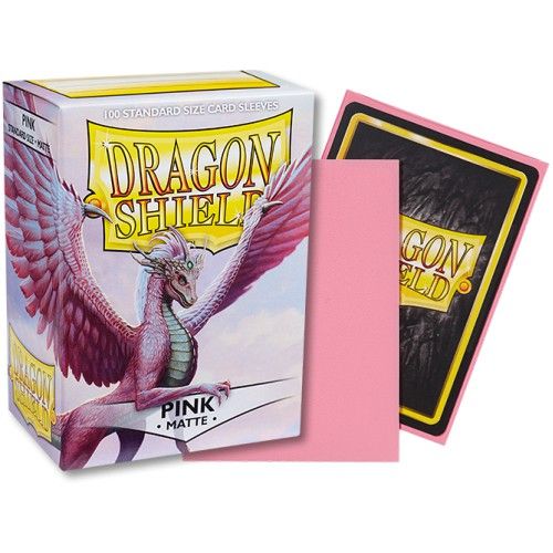 Pink - Matte Sleeves - Standard Size