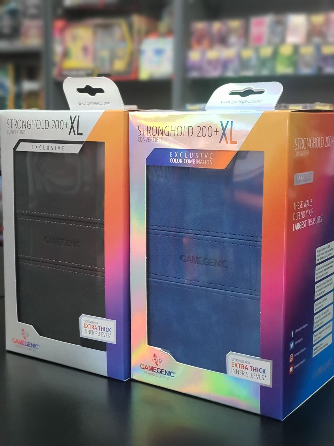 Gamegenic Stronghold 200 + XL - Deck Box