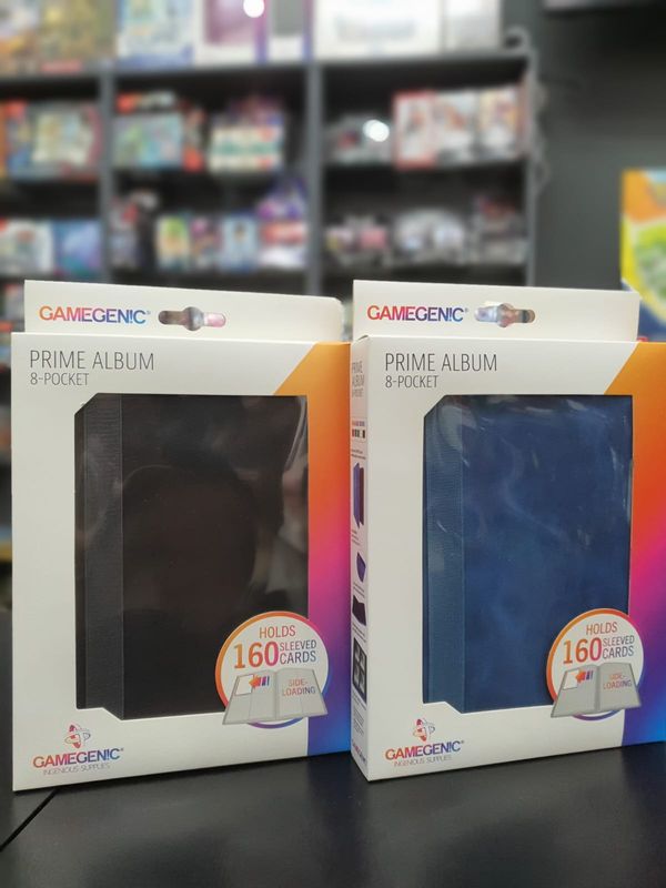 Gamegenic: Prime Album 8-Pocket (Preto) - Jogo de Tabuleiro no Brechó