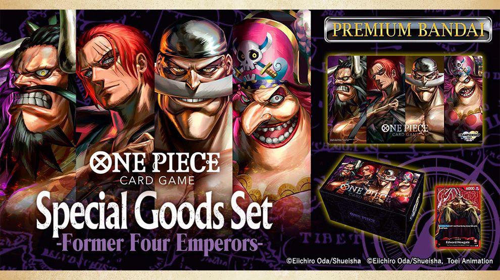 One Piece Card Game - Official Playmat- Former Four Emperors