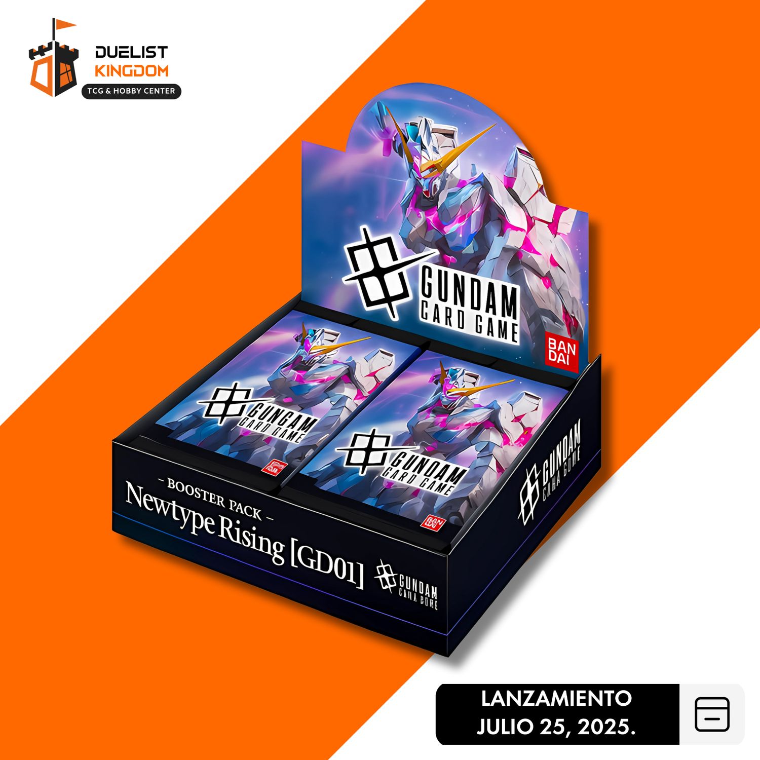 Gundam TCG: Newtype Rising Booster Box [GD01]