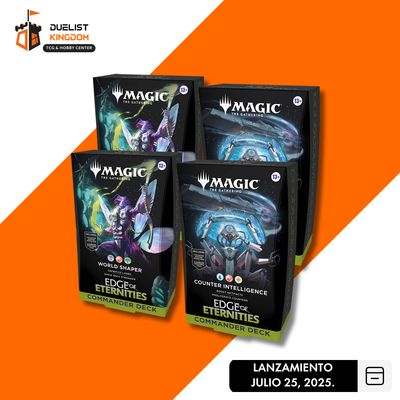 Edge of Eternities Commander Deck Display