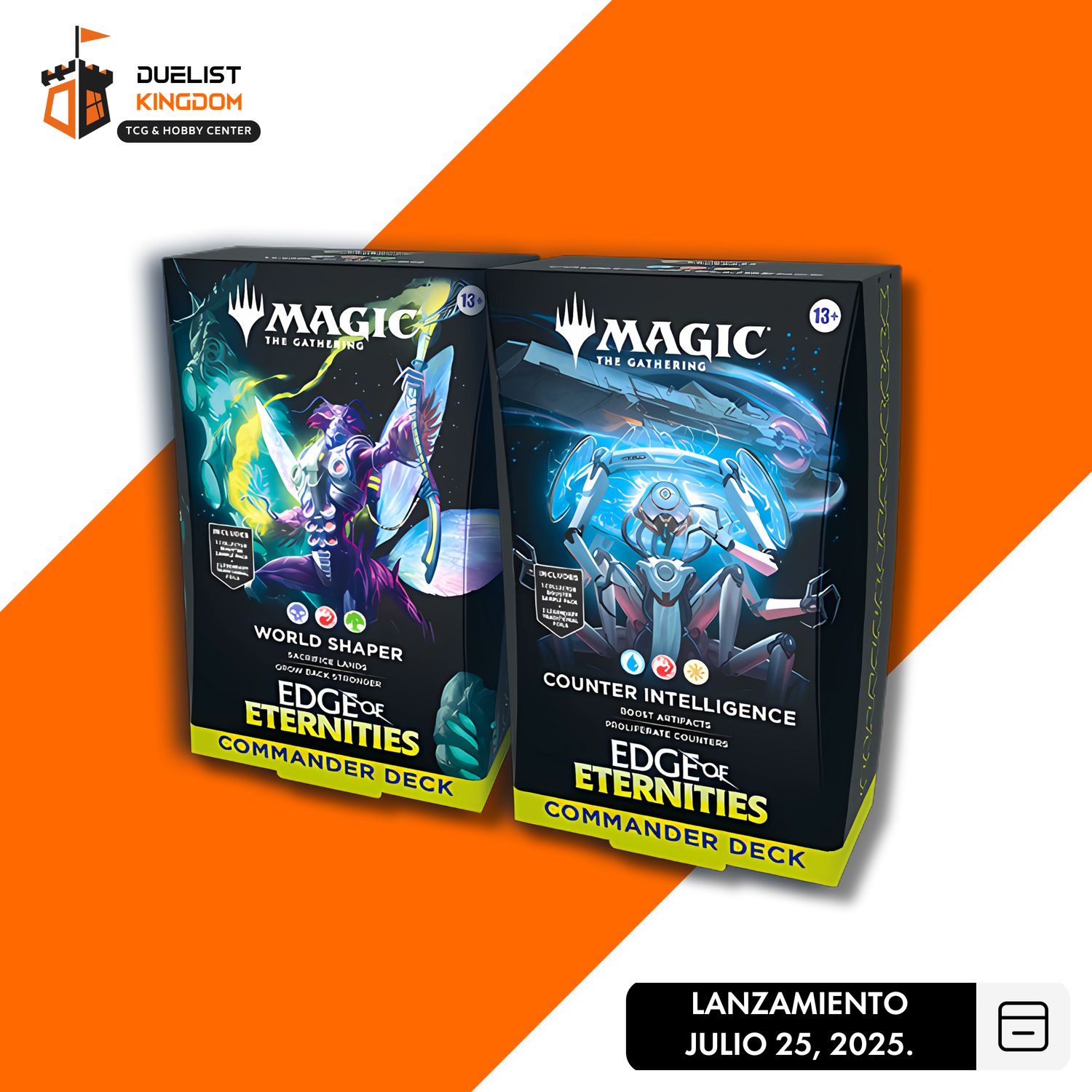 Edge of Eternities Commander Deck Display (2 unidades)