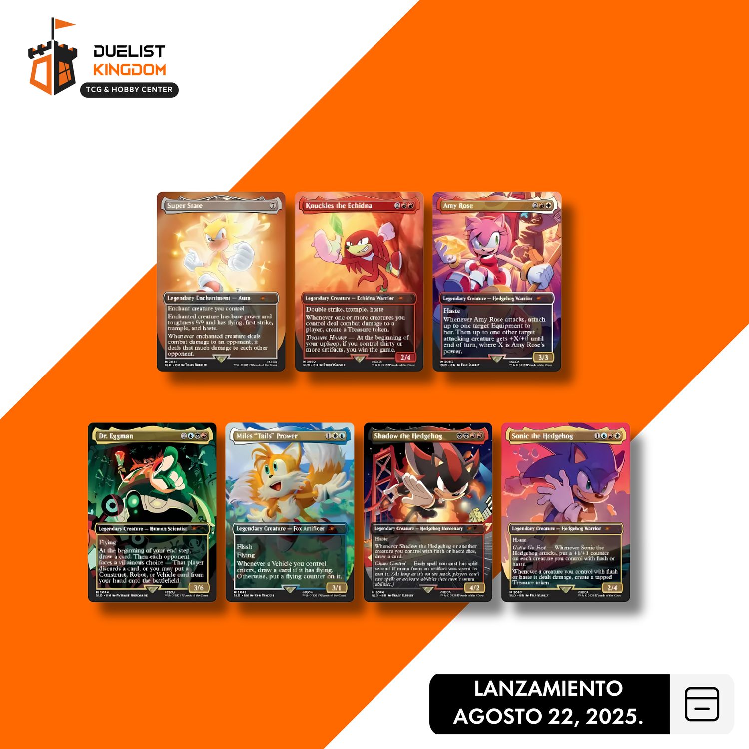 Magic: The Gathering - Secret Lair x Sonic: Friends &amp; Foes (Non Foil)