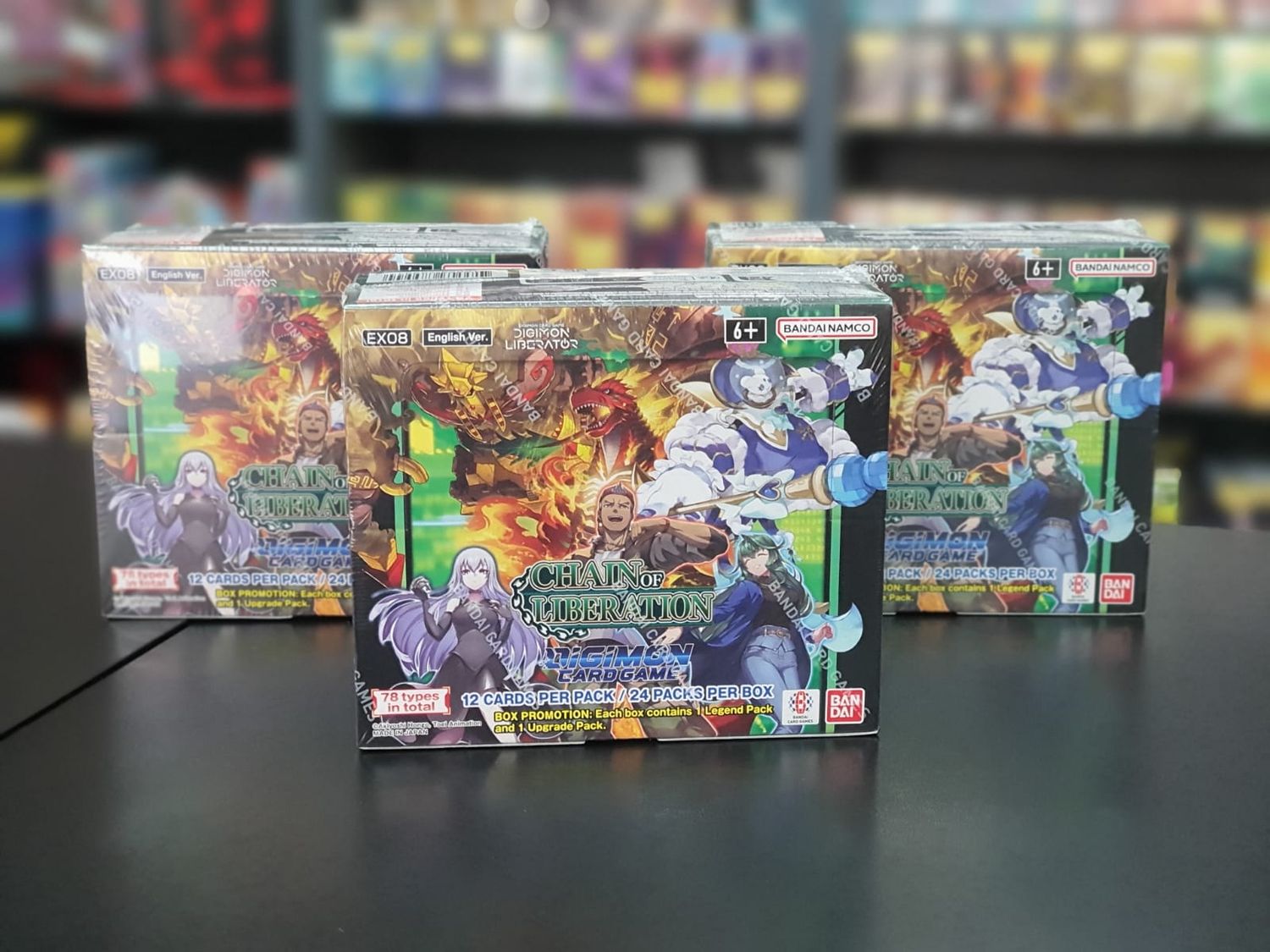 Digimon TCG: Extra Booster Chain of Liberation (EX-08)