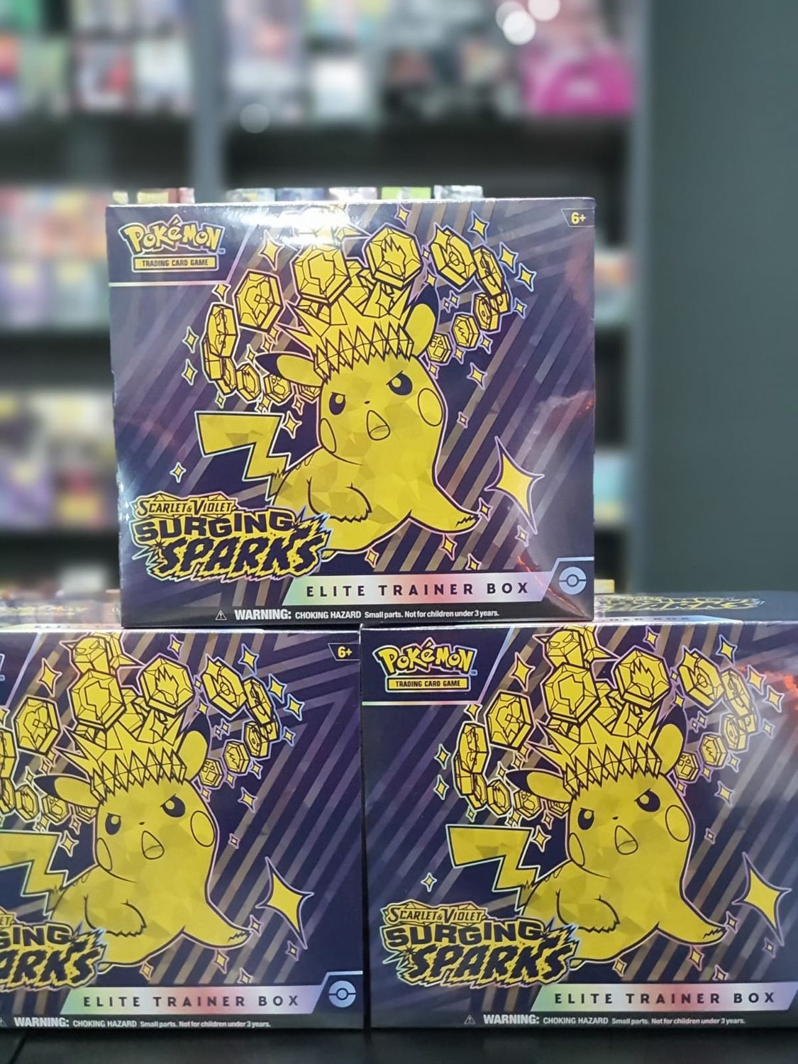 Pokemon TCG: Surging Sparks  - Elite Trainer Box