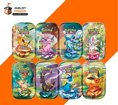 Pokémon TCG: Evoluciones Prismaticas  Mini Tin (Individual)
