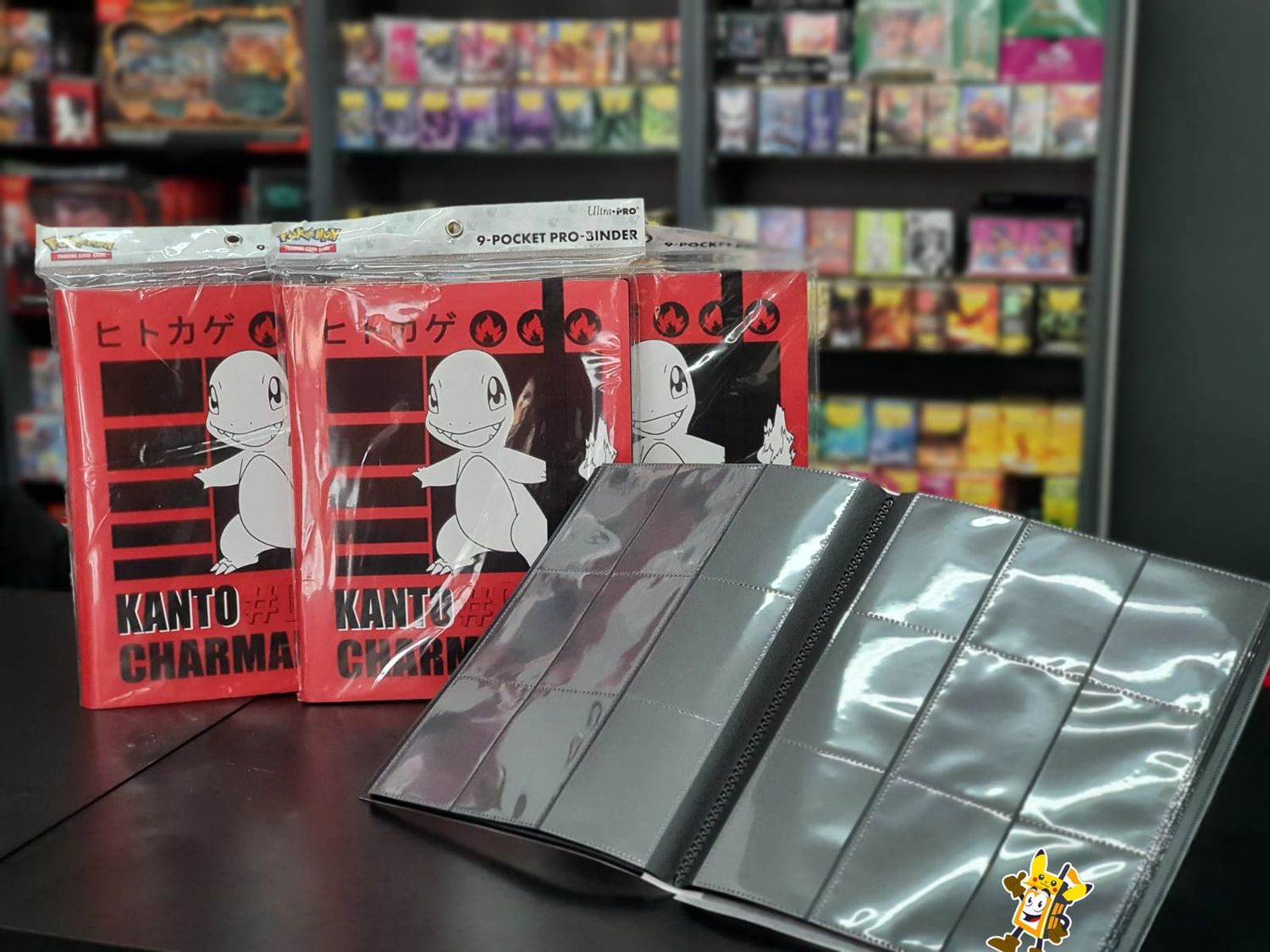 Binder : 9-Pocket Pro-Binder Pokémon - Charmander