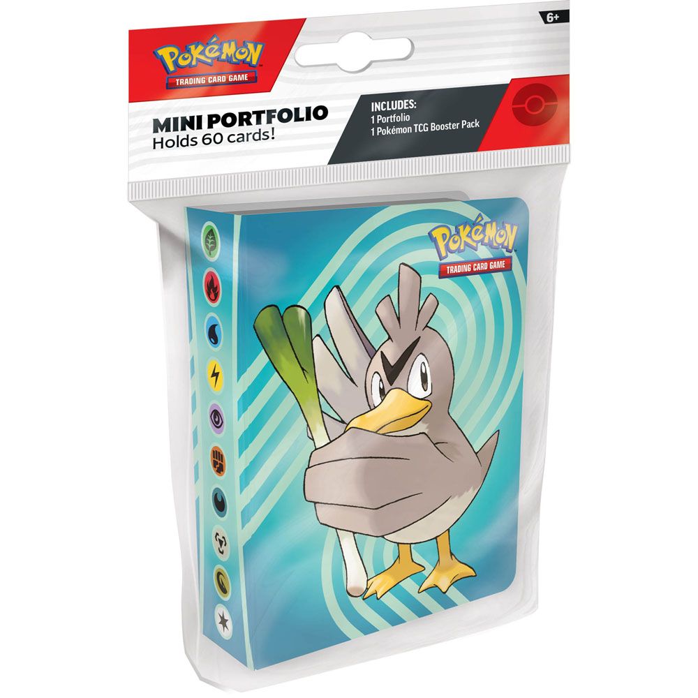 Pokemon TCG: Mini Portafolio + Booster Pack