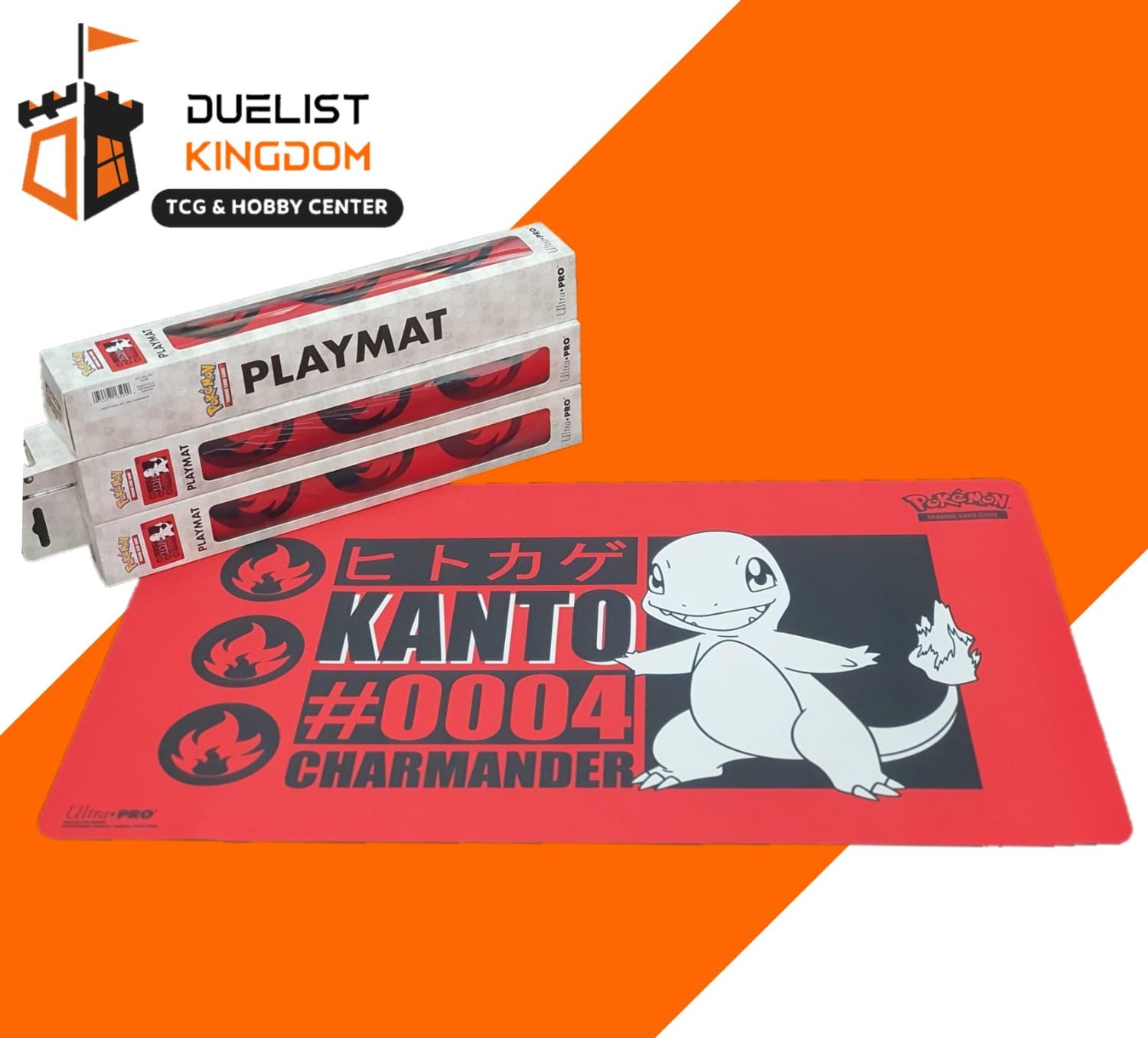 Pokémon TCG: Playmat Charmander - Kanto