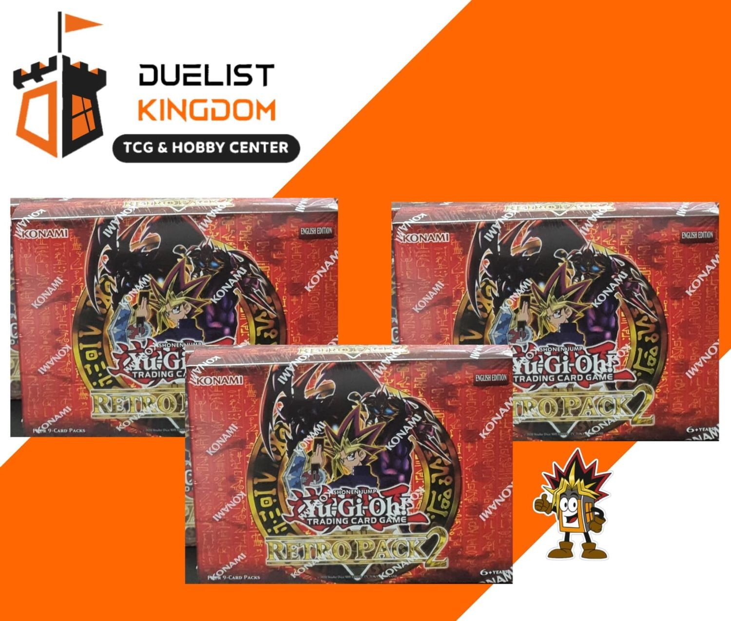 Yu-Gi-Oh! TCG: Retro Pack 2 (Promo x3)