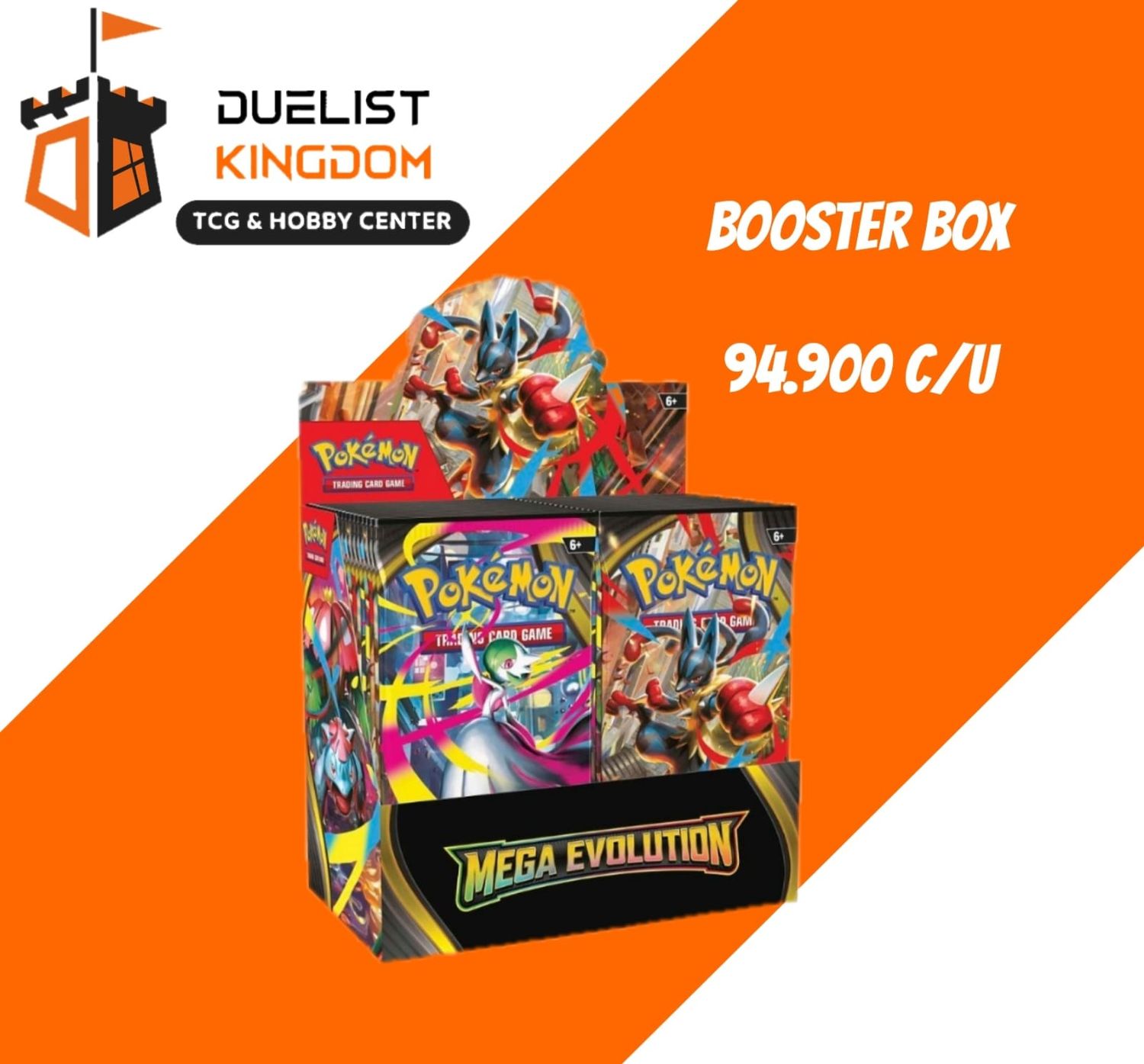 Pokémon TCG: Mega Evolution Booster box