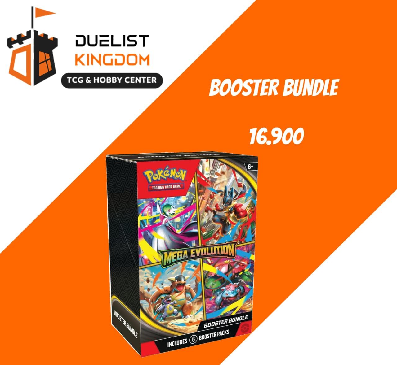 Pokémon TCG: Mega Evolution Booster Bundle