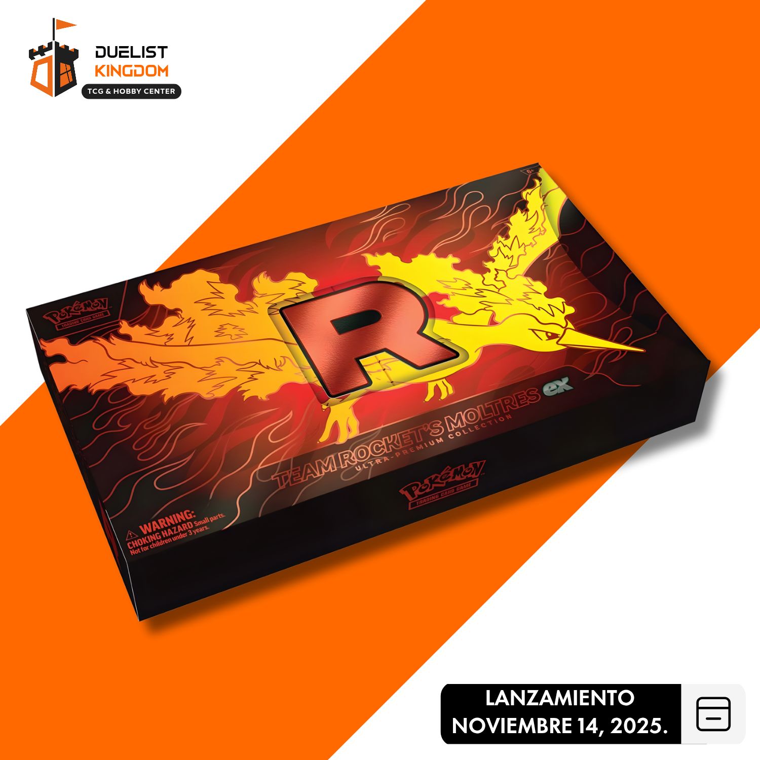 Pokemon TCG: Team Rocket&#39;s Moltres ex Ultra Premium Collection