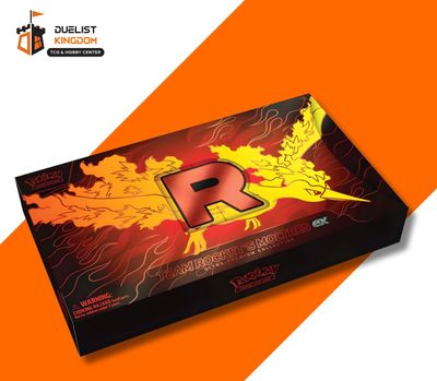 Pokemon TCG: Team Rocket&#39;s Moltres ex Ultra Premium Collection