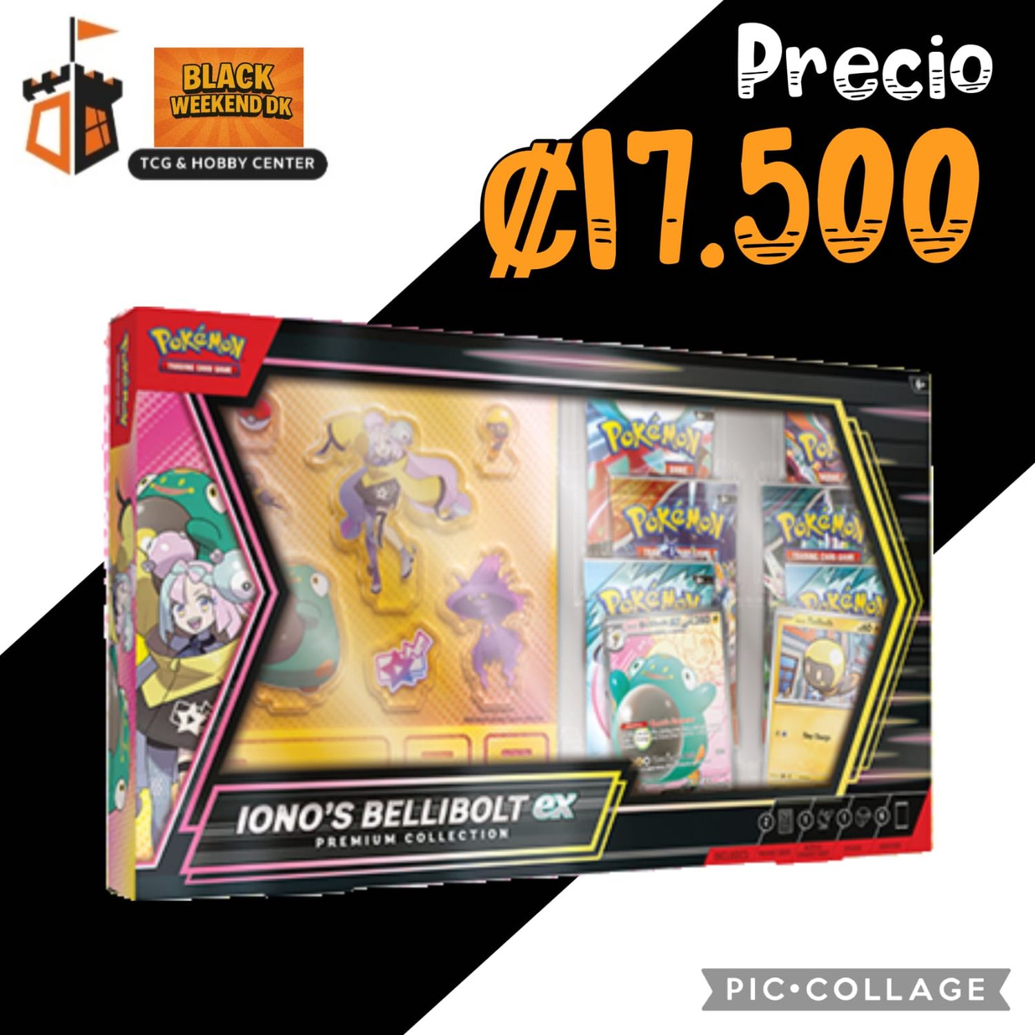 Pokemon TCG: Iono’s Bellibolt ex Premium Collection