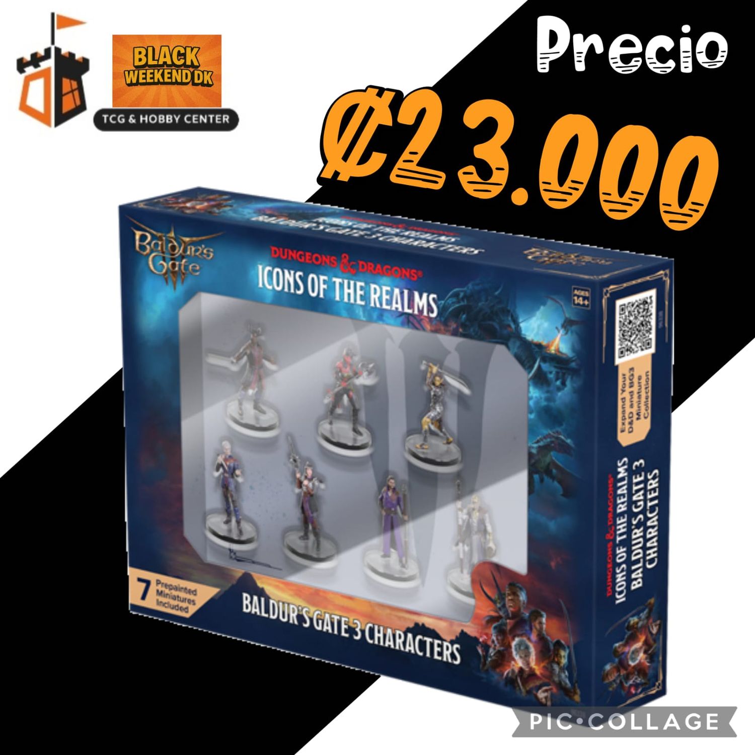 D&amp;D Icons of The Realms: Baldur&#39;s Gate 3 - Character Boxed Set