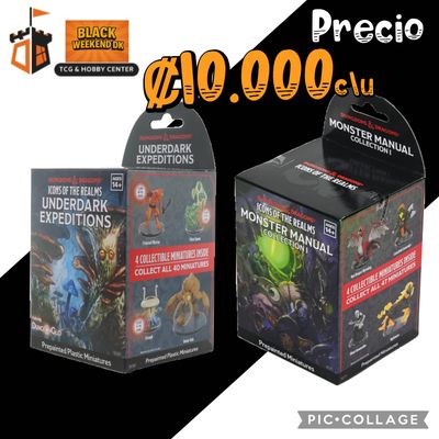 D&amp;D Icons of the Realms: Underdark Expeditions / Monster Manual Collection 1