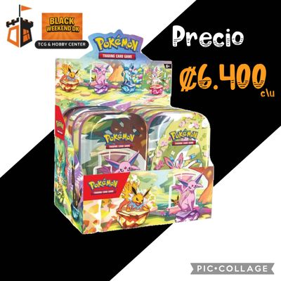 Pokémon TCG: Evoluciones Prismaticas Mini Tin (Individual)