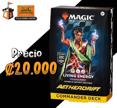 Magic: The Gathering Aetherdrift Living Energy Commander Deck