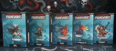 FRAMEWORKS Figuras para armar  y pintar