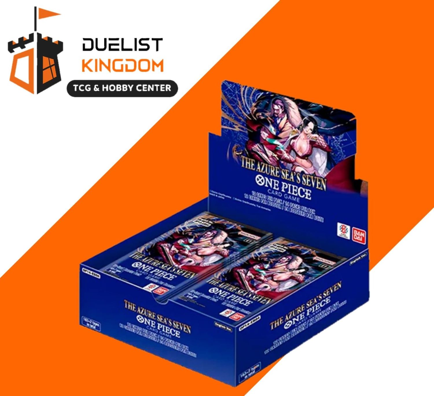 One Piece TCG: THE AZURE SEA’S SEVEN- [OP14-EB04]  Booster Box