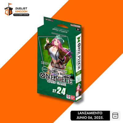 One Piece TCG: Starter GREEN Jewelry Bonney- [ST-24]