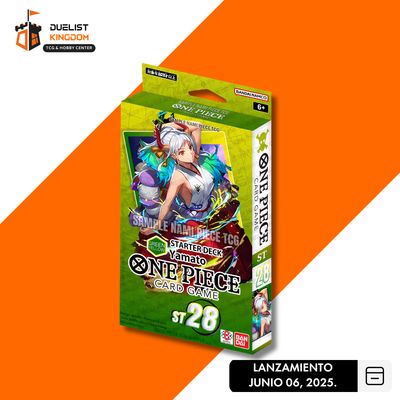 One Piece TCG: Starter GREEN/YELLOW Yamato- [ST-28]