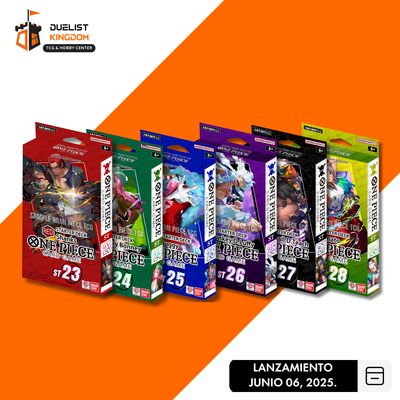 One Piece TCG: Starters Bundle  (6 unidades)